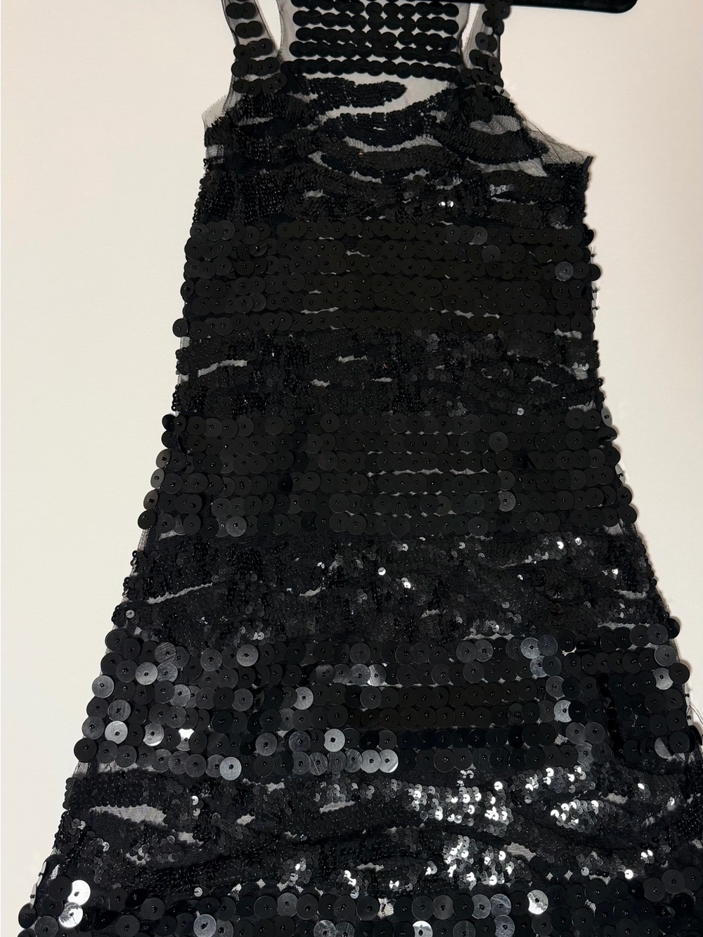 Arden B Black Sequin Mini Dress
